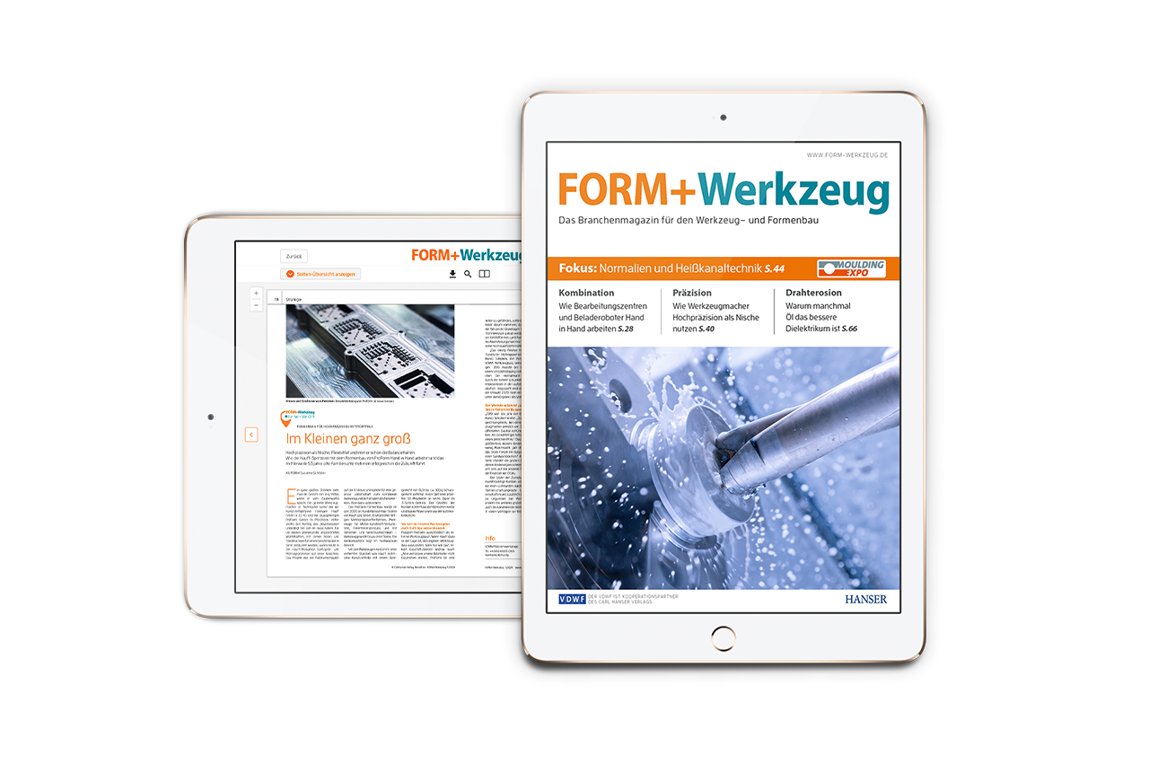 iPad mit Form+Werkzeug ePaper.