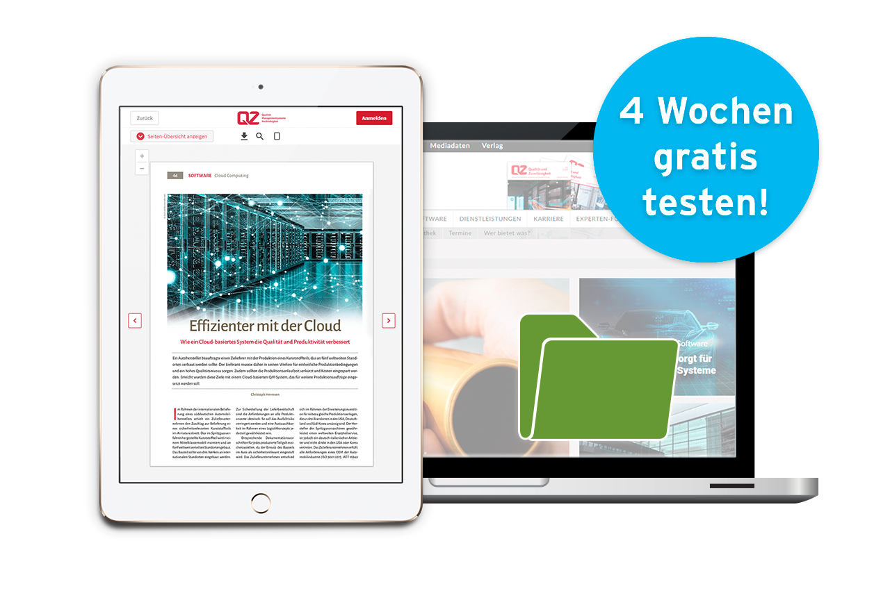 4 Wochen gratis QZ Digitalabo nutzen.