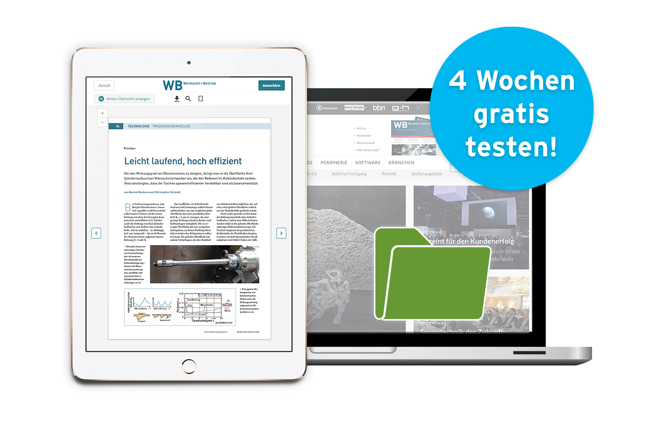 4 Wochen gratis WB Digitale Inhalte nutzen.